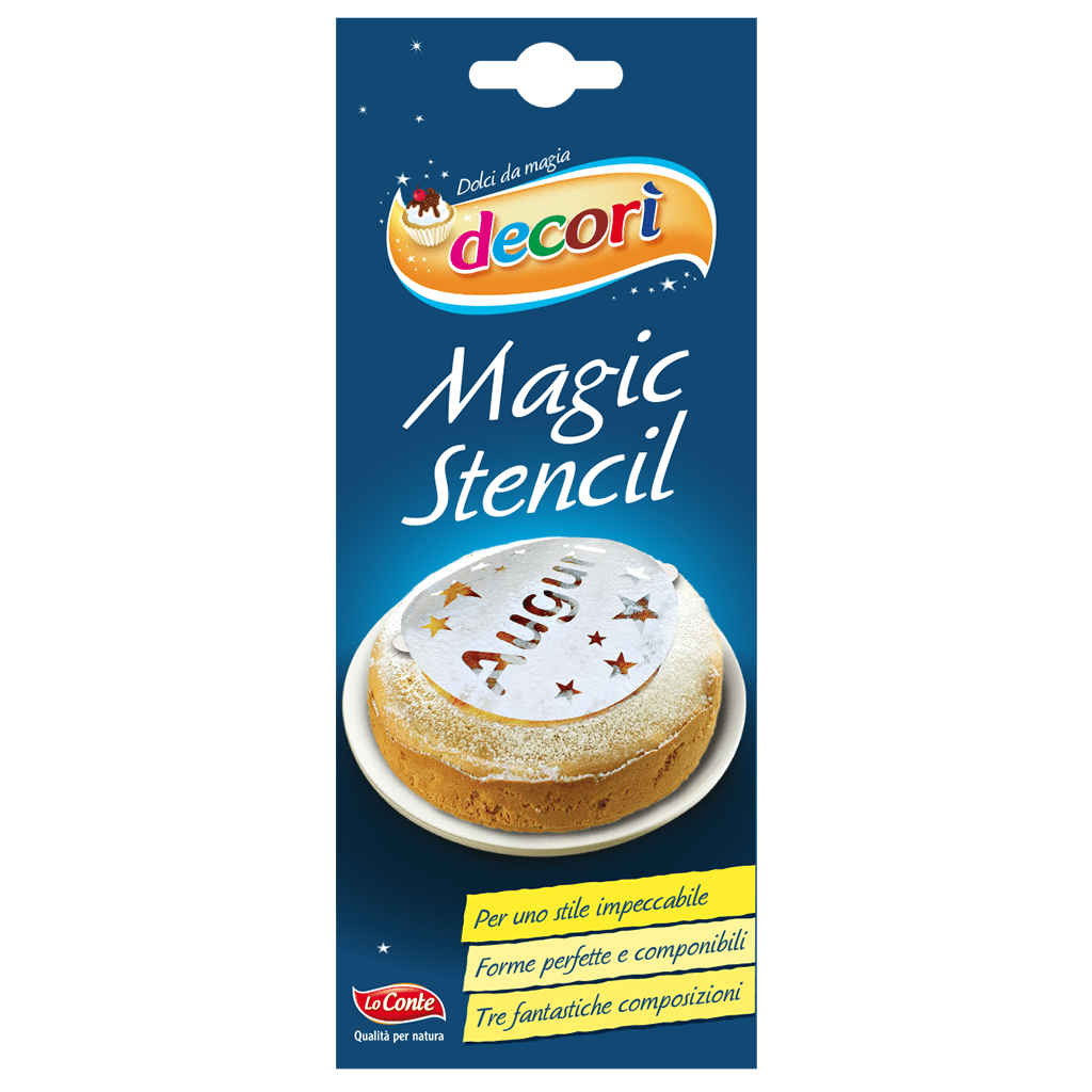 Magic stencil per torte