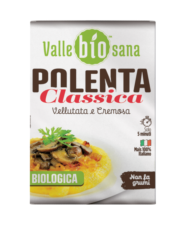 Delicata polenta dal sapore classico che non fa grumi.