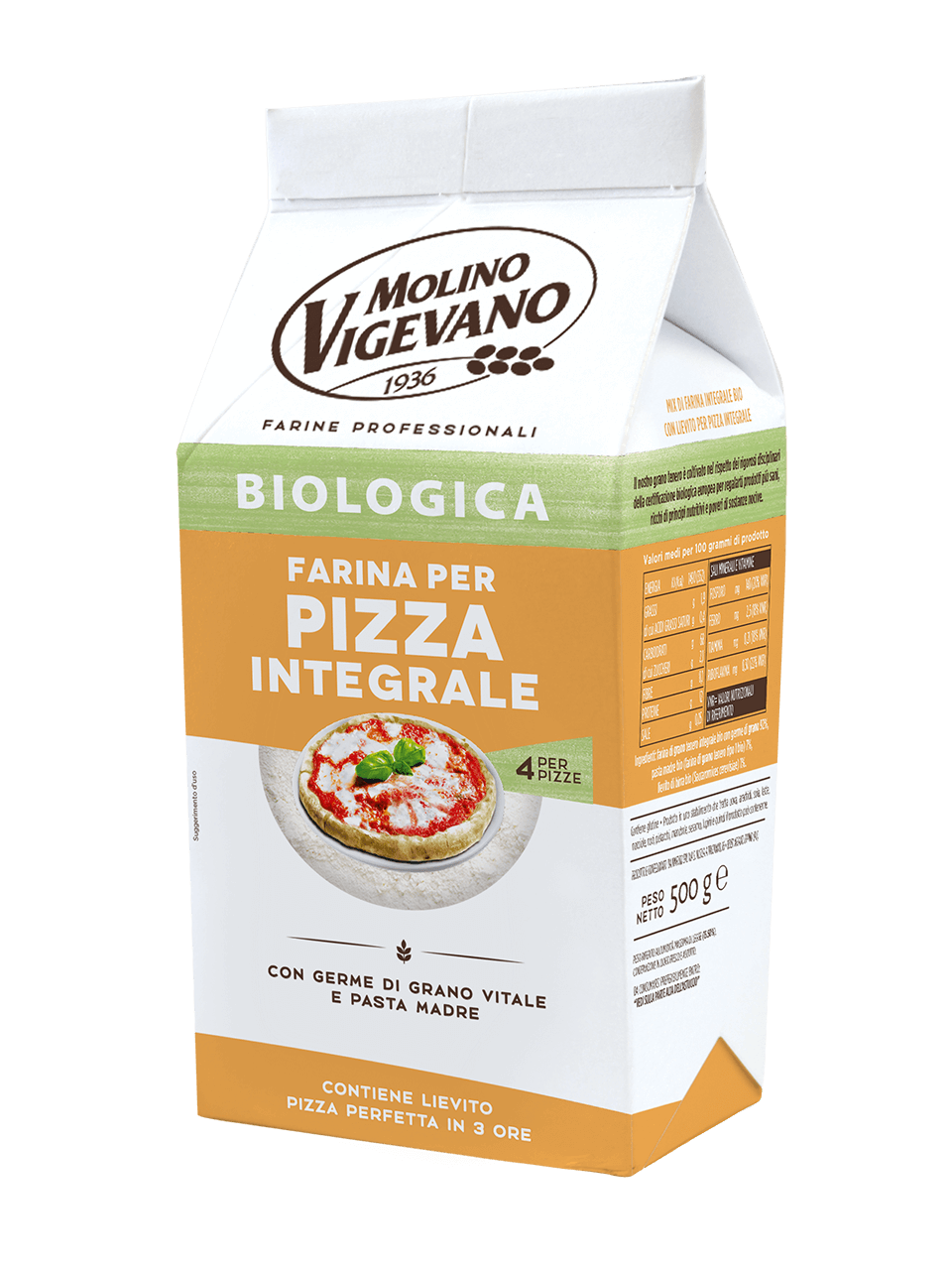 Farina Biologica per Pizza Integrale