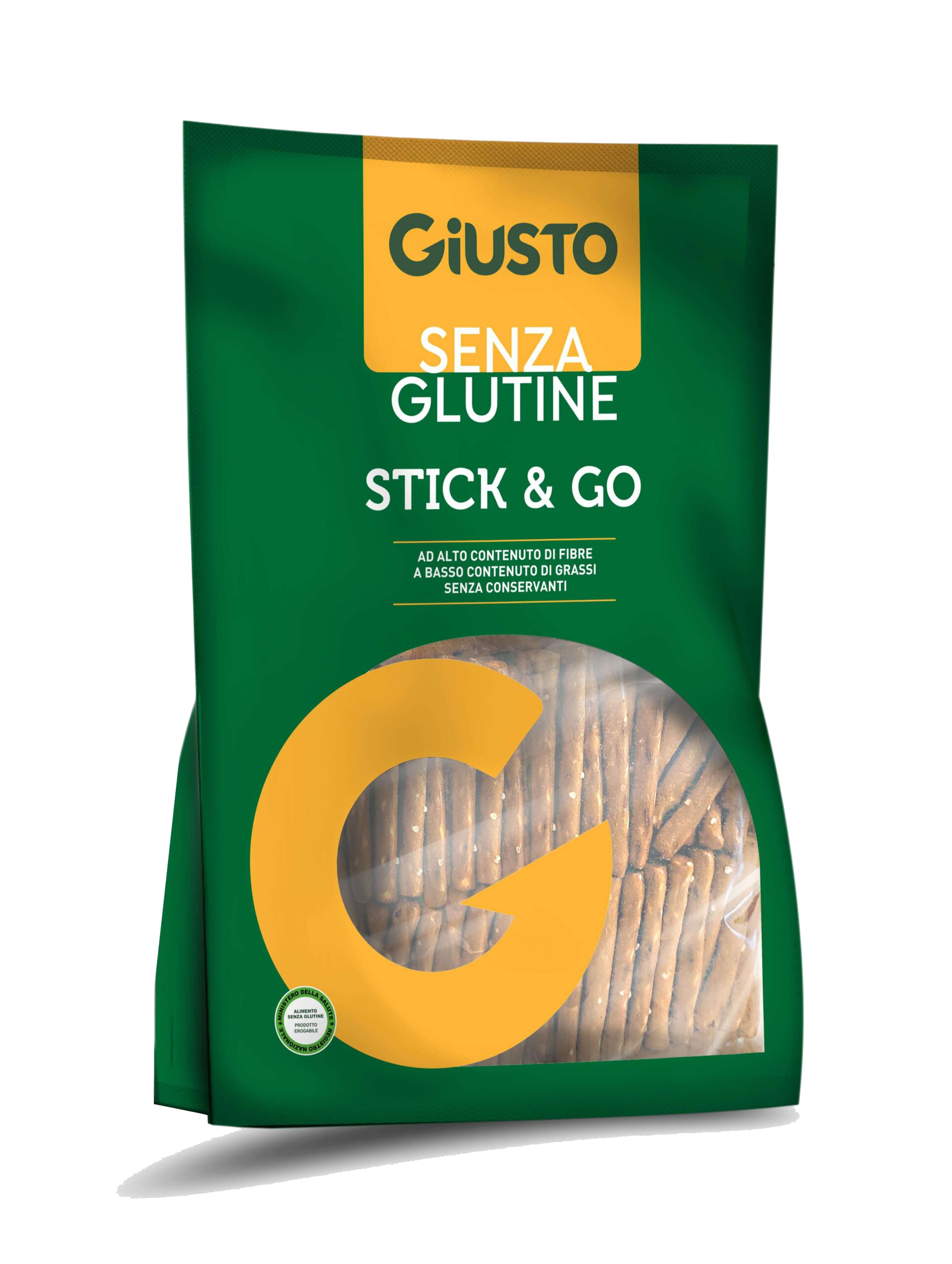 Giusto Stick & Go Snack Senza Glutine