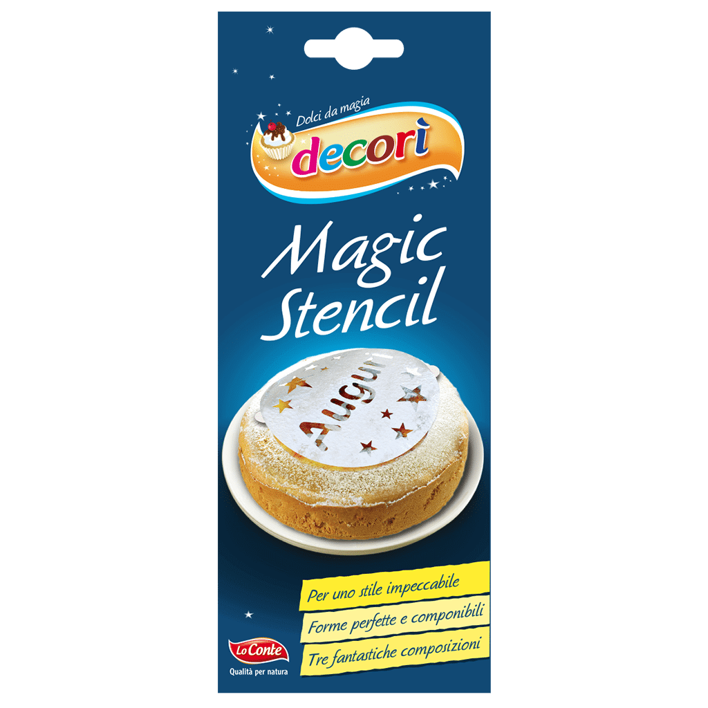 Magic stencil per torte