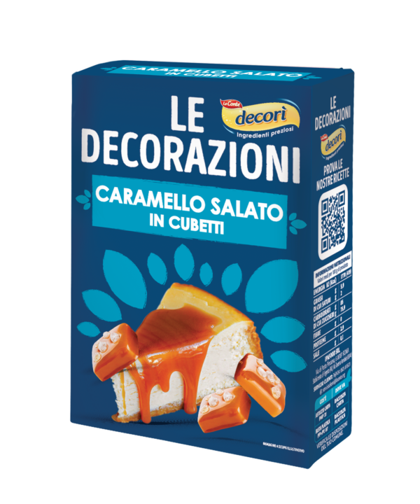 Deliziosi cubetti di caramello salato, perfetti come snack o per decorare e guarnire: sono irresistibili!