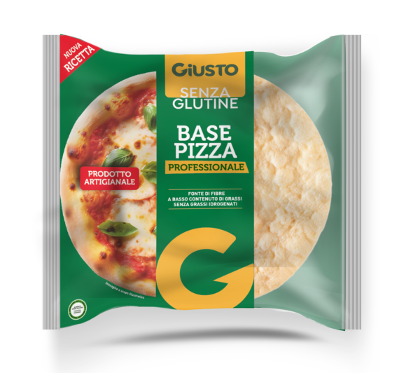 Base pizza professionale senza glutine