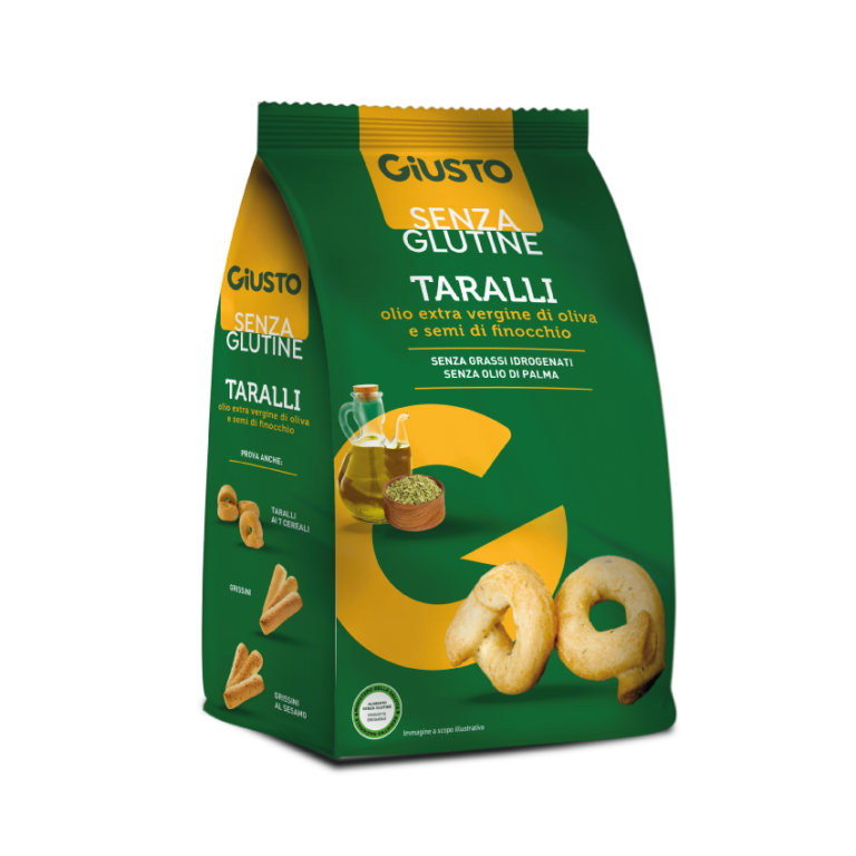 TARALLI AL FINOCCHIO SENZA GLUTINE - Lo Conte Shop