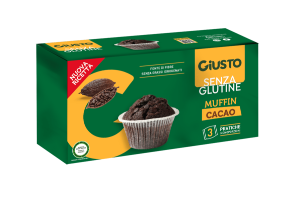 Golosi muffin al cacao senza glutine.