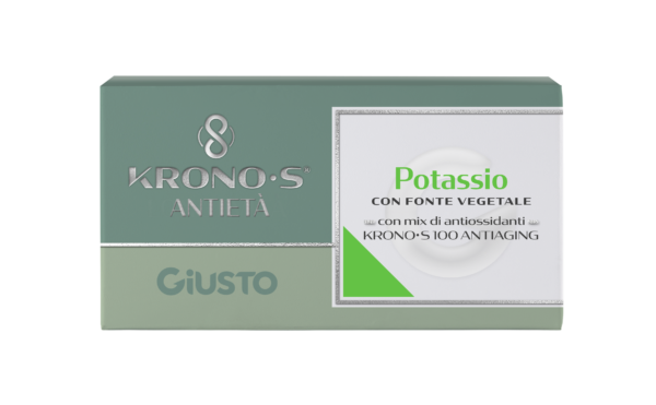 Potassio Potassio antietà KRONO•S potenziato con booster antiossidante Kronos 100