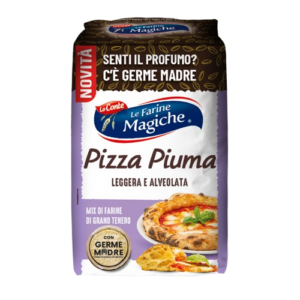 Farina per pizza piuma con germe madre.