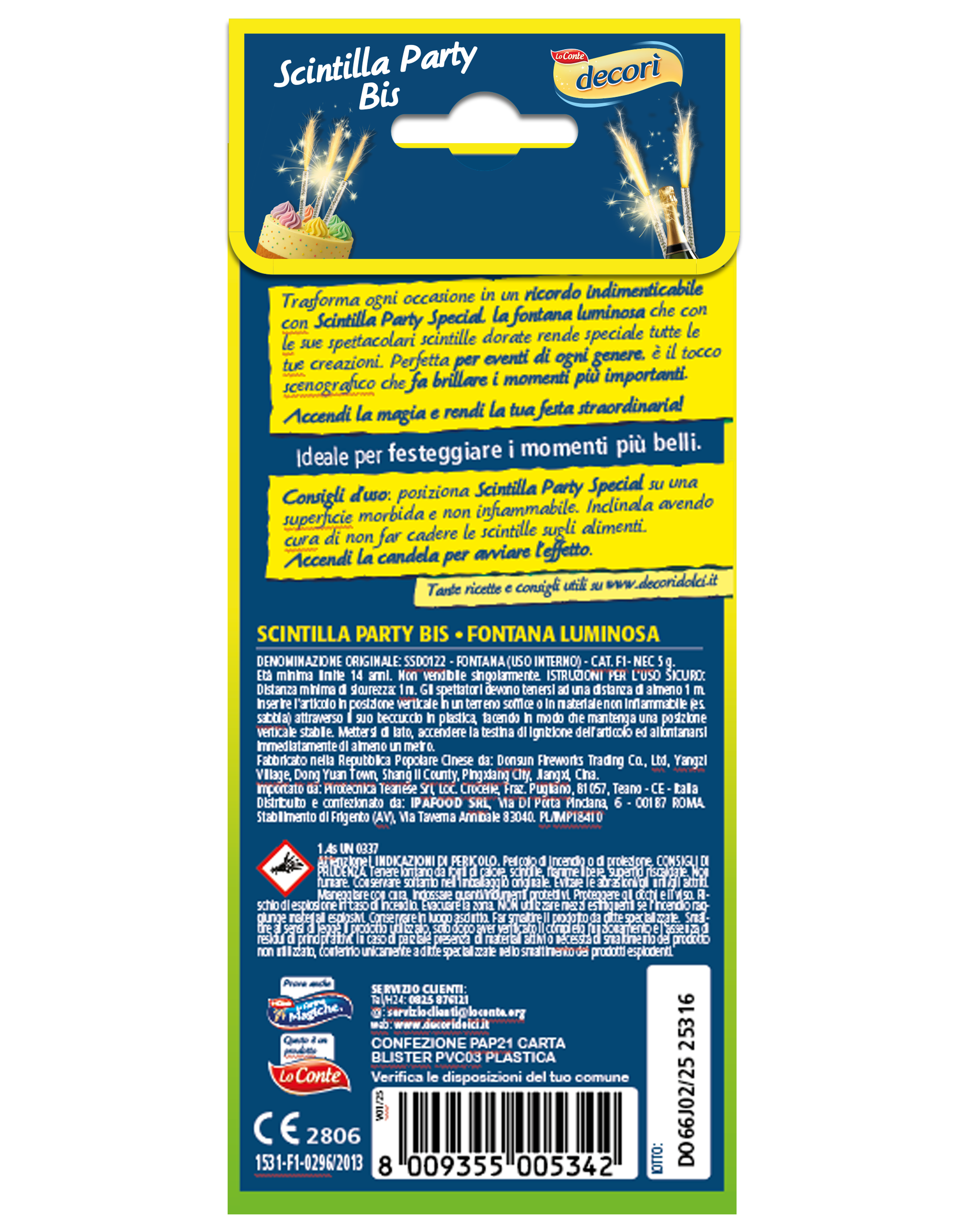 SCINTILLA PARTY BIS retro