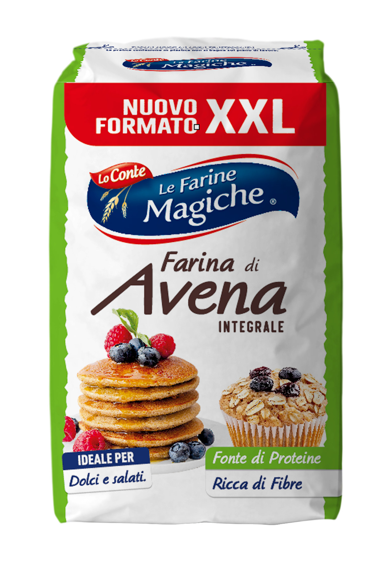 FARINA DI AVENA INTEGRALE XXL 750g